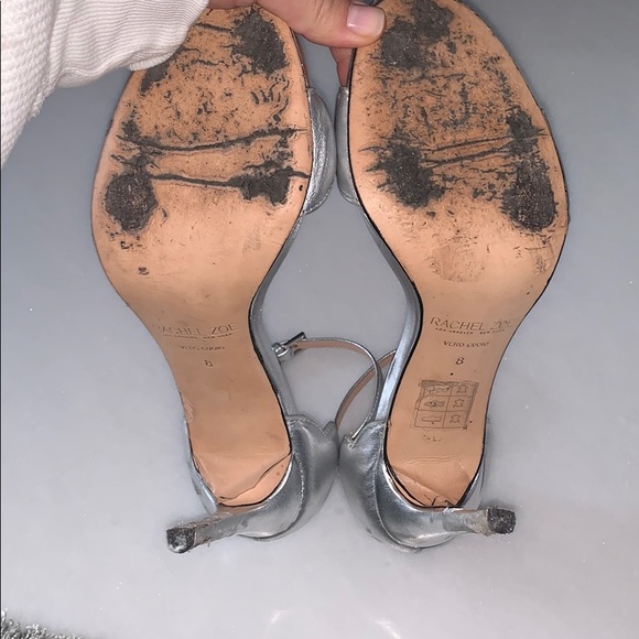 Rachel Zoe Silver Heels - Picture 8 of 8